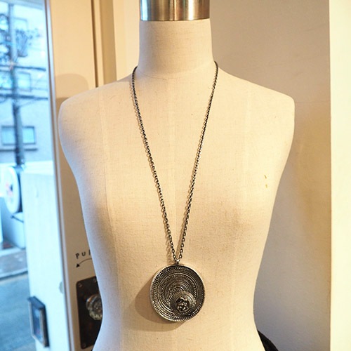 JORMA LAINE ヨルマレイン　シルバーカラーブロンズ　ビッグサン　ネックレス