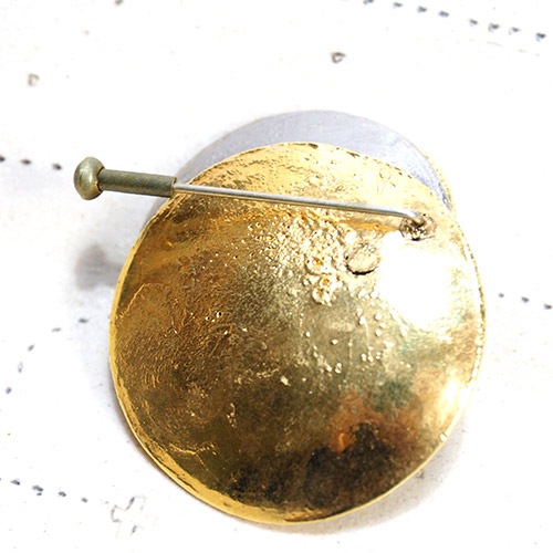 MONIQUE VEDIE モニックベディエ　ゴールド＆シルバーカラー　ピン