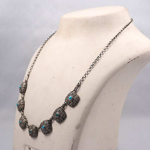 Theodor Fahrner テオドアファーナー ターコイズネックレス