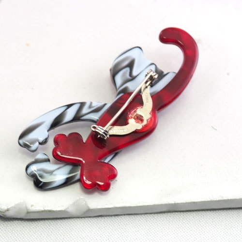 Lea Stein リアスタン　フェリックスキャット　ブローチ