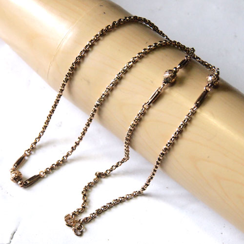 ビクトリアン アンティーク フィリグリーボールチェーン ビクトリアン アンティーク フィリグリーボールチェーン