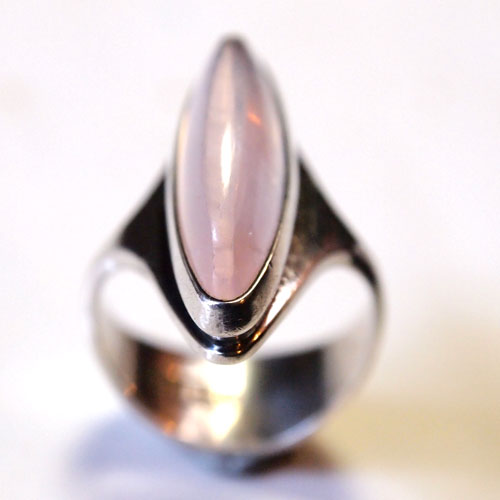 0-ELIS KAUPPI （KUPITAANKULTA）エリスカウッピ　ローズクォーツリング