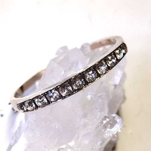 シルバー＆ヴィクトリアンペースト　バングル