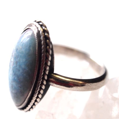 RUSKIN 1900s ブルーセラミック リング