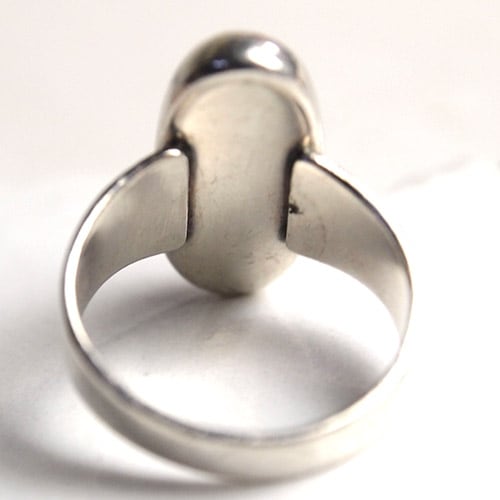 N.E.FROM (N.E.フロム）　デンマーク　ローズクォーツオーバルリング