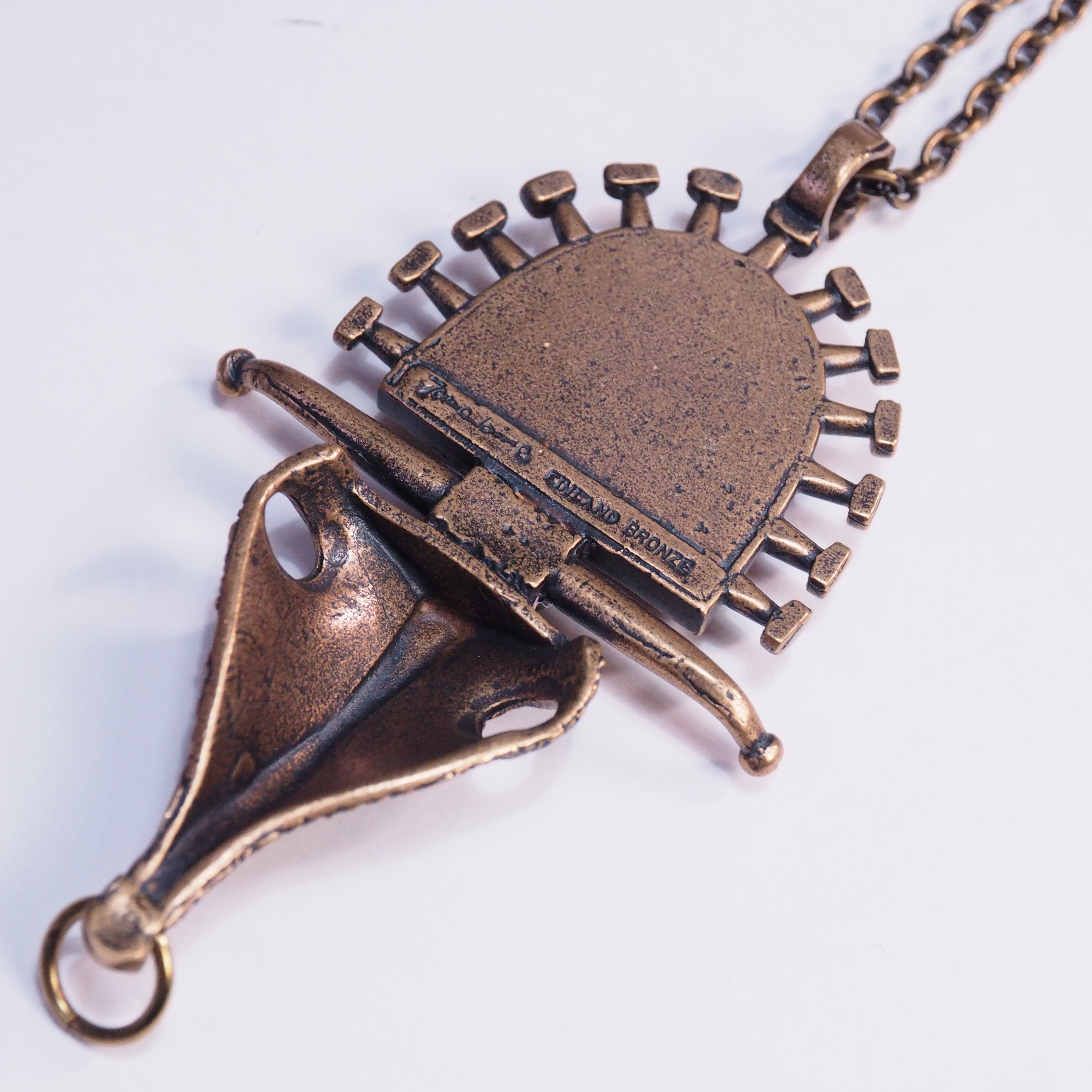 JORMA LAINE ヨルマレイン ブロンズ プリミティブネックレス