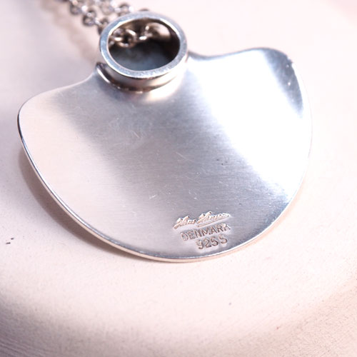 HANS HANSEN シルバー&ヘマタイト ペンダント