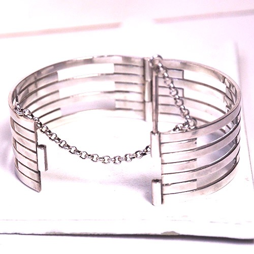 Aarikka アアリッカ シルバーワイドバングル