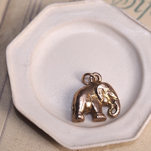 9金　象のチャーム
