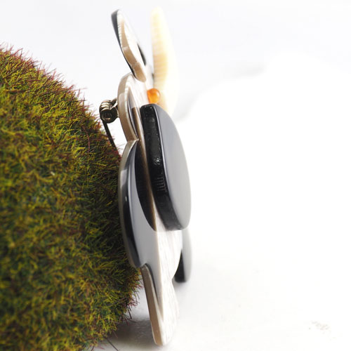 Lea Stein リアスタン　エレファント　ブローチ