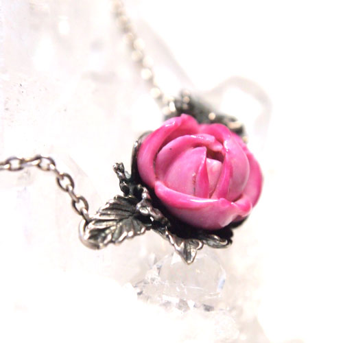 ロイヤルコペンハーゲン アニュアルハート パープルローズ コーラルフルーテッド ハーフレース ボンボニエール|ロイヤル