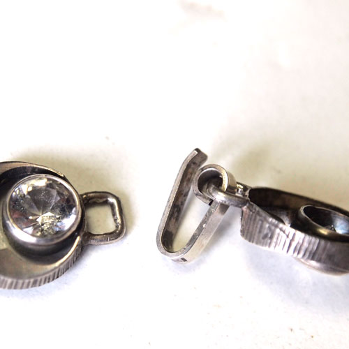 STEN AND LAINE シルバークリスタルブレスレット