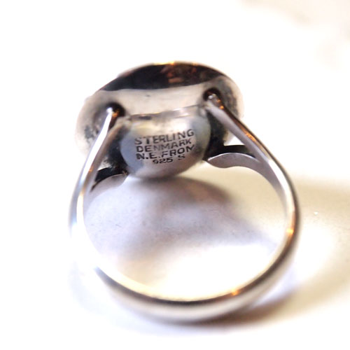 0-N.E.FROM（N.E フロム）ブルークリスタル　ドットリング