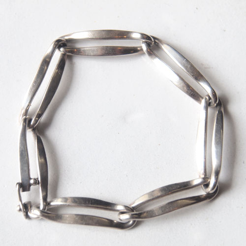 sold N.E.フロム シルバーチェーンブレスレット