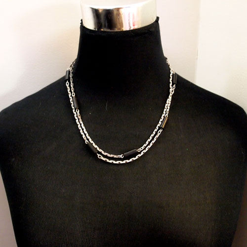 北欧ヴィンテージシルバーネックレス＊ノルウェー＊シルバー925チェーンアールデコ 北欧ヴィンテージシルバーネックレス＊ノルウェー＊シルバー925