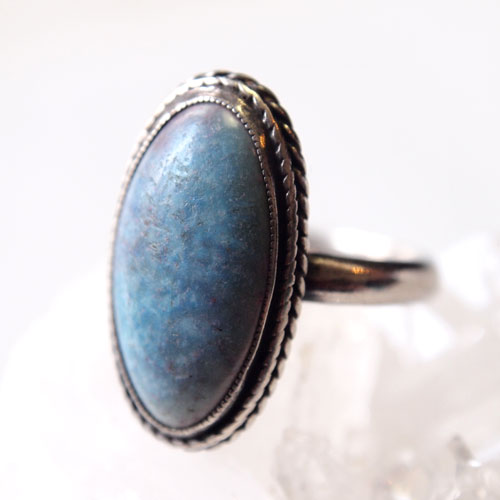 RUSKIN 1900s ブルーセラミック リング