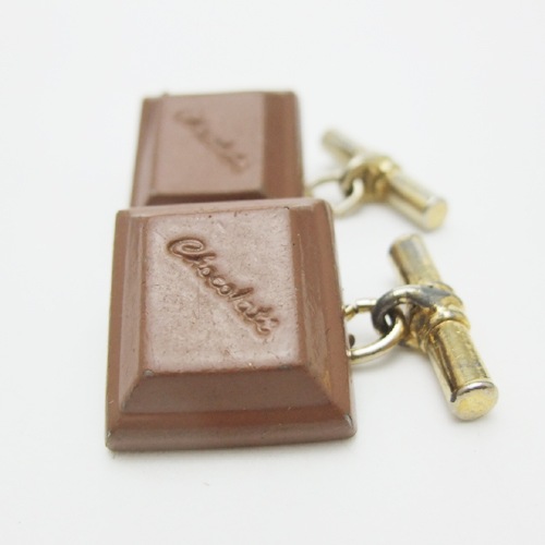 SOLD-ヴィンテージ チョコレート カフス