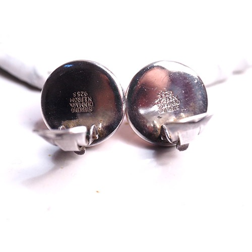 N.E.FROM (N.E.フロム）　デンマーク　ローズクォーツイヤリング