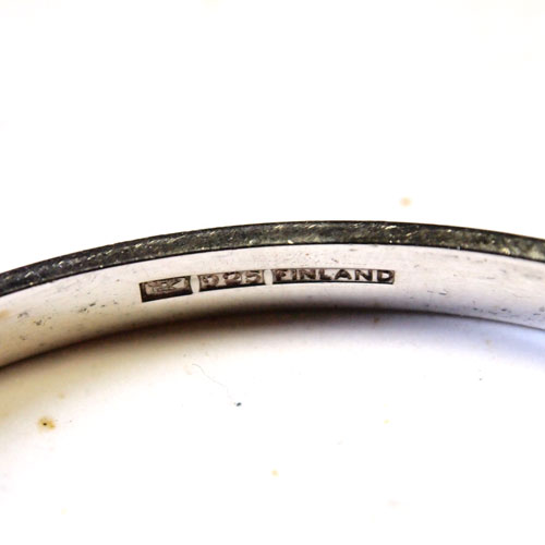 0-ELIS KAUPPI (KUPITAANKULTA)エリスカウッピ ローズクォーツバングル