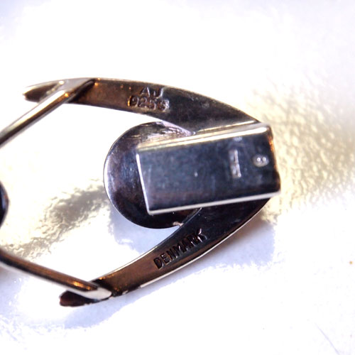 0-ARNE JOHANSEN　アーネヨハンセン　アメシストブーメランブレスレット