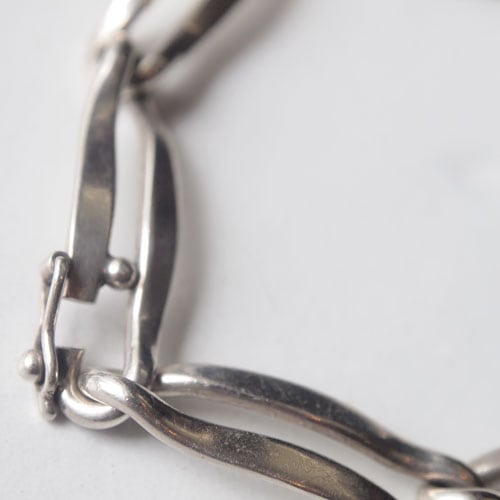 sold N.E.フロム シルバーチェーンブレスレット