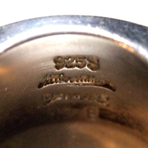 sold ハンスハンセン 黒檀リング