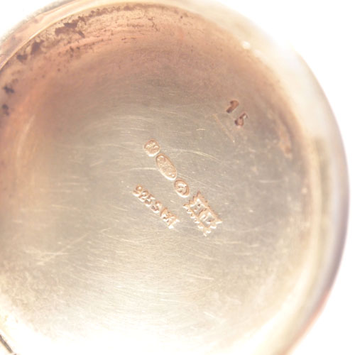 sold-David Andersen ピンク　ギロッシュエナメル　ローズデザイン　ロケットペンダント