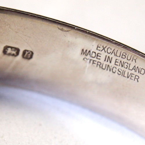 0-シルバーバックルブレスレット