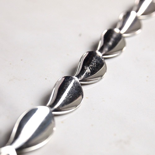 Aarre & Krogh シルバーリーフネックレス