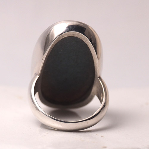 カウニスコル　ラブラドライト　オーバルリング（3cm)