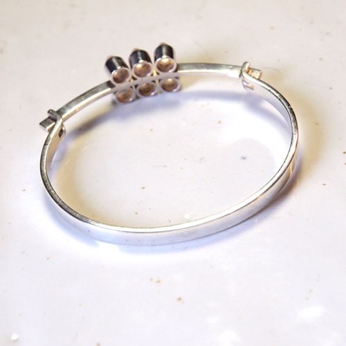 0-ELIS KAUPPI (KUPITAANKULTA)エリスカウッピ ローズクォーツバングル