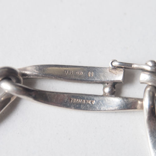 sold N.E.フロム シルバーチェーンブレスレット