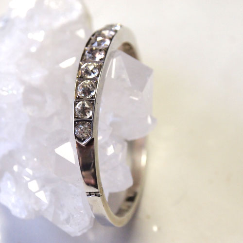 シルバー＆ヴィクトリアンペースト　バングル