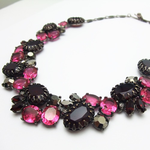 SOLD-Elsa Schiaparelli エルザ・スキャパレリ レッド＆ピンク