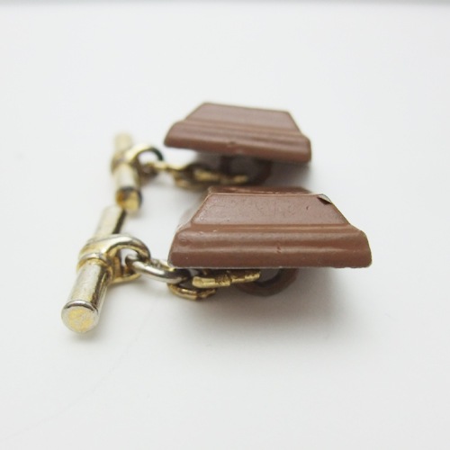 SOLD-ヴィンテージ チョコレート カフス