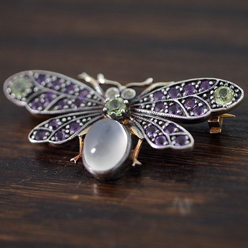 サフラジェット（アメシスト ペリドット ムーンストーン）蜂（ハチ）の