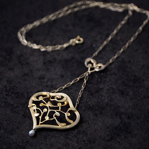 シルバーギルド ヤドリギ ネックレス