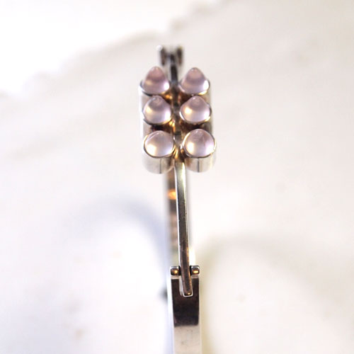 0-ELIS KAUPPI (KUPITAANKULTA)エリスカウッピ ローズクォーツバングル