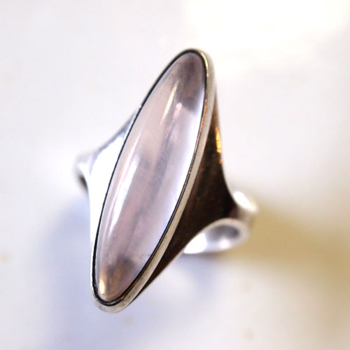 0-ELIS KAUPPI （KUPITAANKULTA）エリスカウッピ　ローズクォーツリング