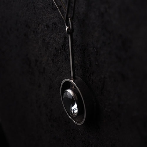 N.E.FROM ニルスエリックフロム シルバーロッククリスタル ネックレス