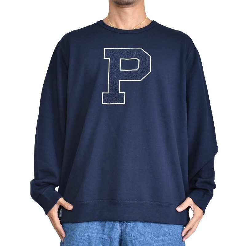 Sale 大きいサイズ メンズ ポロラルフローレン Polo Ralph Lauren クルーネック スウェットシャツ トレーナー ネイビー 紺色 Xl Xxl 大きいサイズのメンズ服専門店 Deff