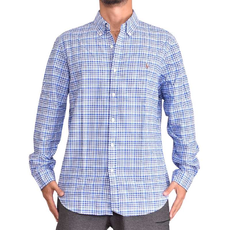 Sale 大きいサイズ メンズ ポロラルフローレン Polo Ralph Lauren 長袖 ワンポイント チェック ボタンダウン Slim Fit Xl Xxl 大きいサイズのメンズ服専門店 Deff