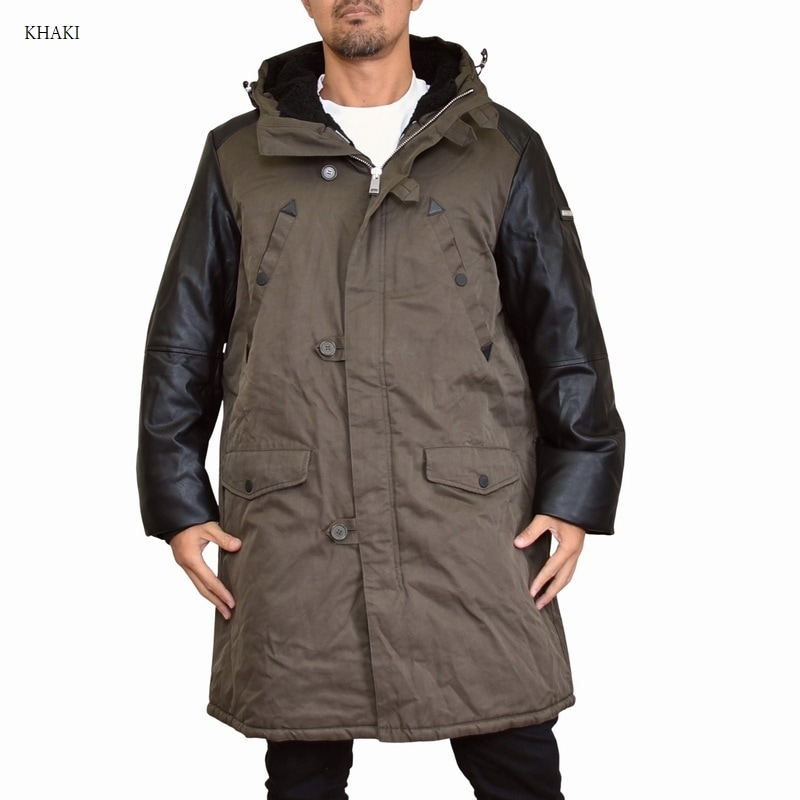 Sale 大きいサイズ メンズ アルマーニエクスチェンジ A X 中綿ミリタリーコート ジャケット アウター ブルゾン Xl Xxl 大きいサイズのメンズ服専門店 Deff