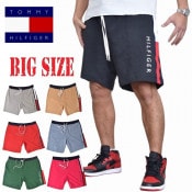 ��SALE�� �礭�������� ��� �ȥߡ��ҥ�ե����� TOMMY HILFIGER �������å� ���硼�� �ϡ��եѥ�� �����ɥ��� ΢�� XL XXL XXXL