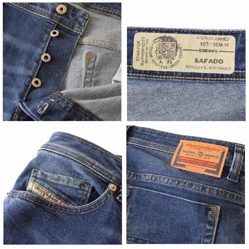 SALE】 大きいサイズ メンズ DIESEL ディーゼル デニムパンツ