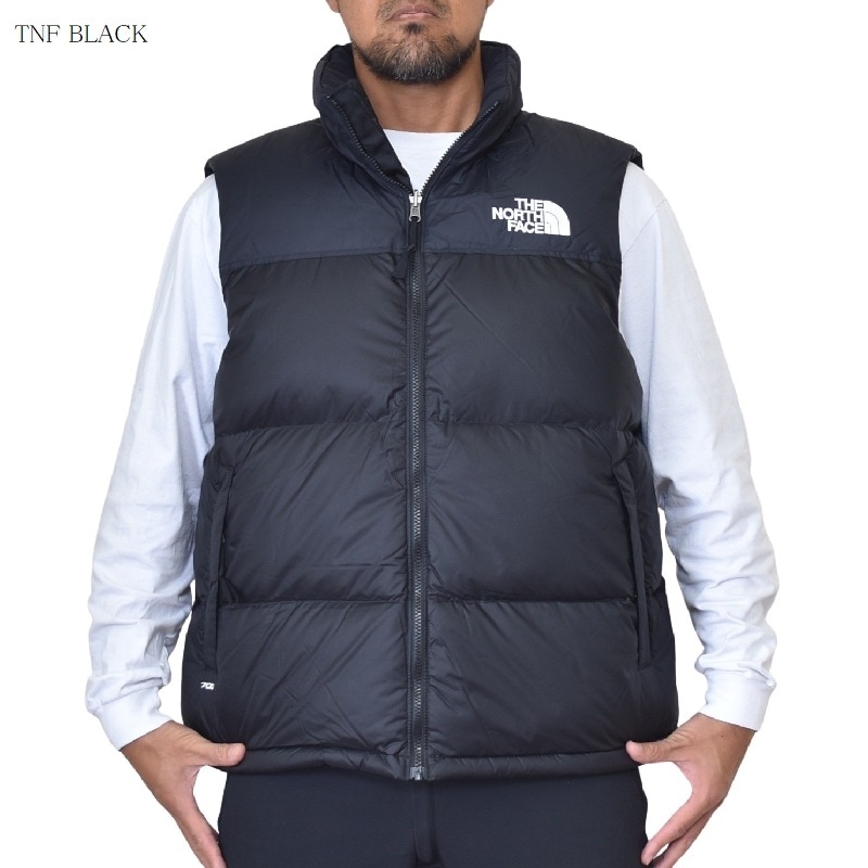 【美品】THE NORTH FACE 近年モデル ヌプシ　ダウンベスト XL 大きいサイズ メンズ ノースフェイス THE NORTH FACE ダウンベスト