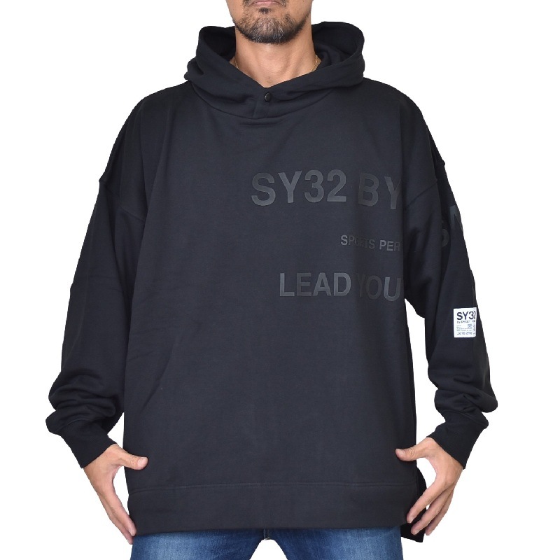 別注 大きいサイズ メンズ Sy32 By Sweet Years スウェット プルオーバー パーカー オーバー ビッグシルエット Big Silhouette Heavy P O Hoodie Xxl Xxxl Xxxxl 大きいサイズのメンズ服専門店 Deff