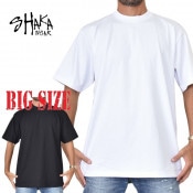 �礭�������� ��� SHAKA WEAR ���㥫������ Ⱦµ T����� ̵�� �إӡ��������� 7.5 OZ MAX HEAVYWEIGHT SHORT SLEEVE TEE SHAKA �� �� �֥�å� �ۥ磻�� XL XXL XXXL 2XL 3XL