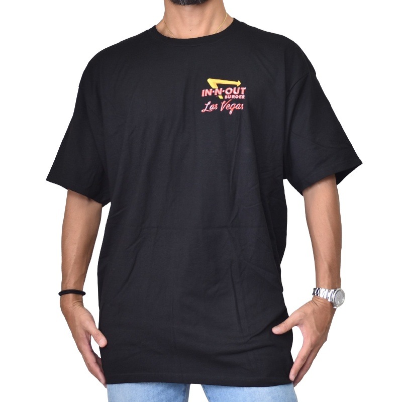 大きいサイズ メンズ IN-N-OUT BURGER インアンドアウトバーガー 半袖