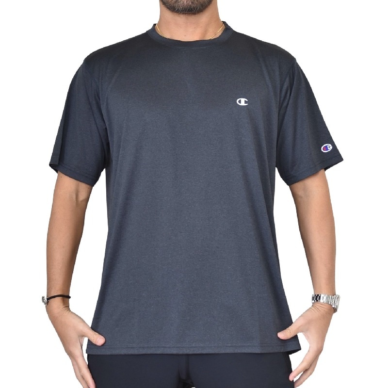 大きいサイズメンズ チャンピオン Champion ワンポイント スポーツ 半袖ｔシャツ 黒 白 ブラック ホワイト 3l 4l 5l メール便対応 M便 1 1 大きいサイズのメンズ服専門店 Deff
